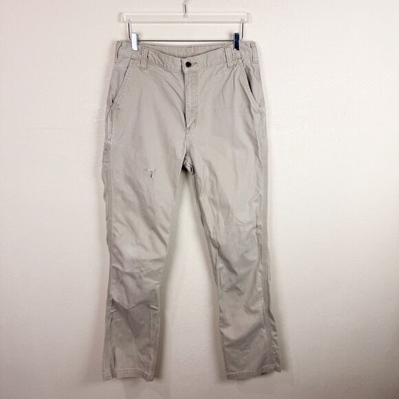 Carhartt Cargo Work Pants Hole Worn 34X36 - Picture 1 of 8